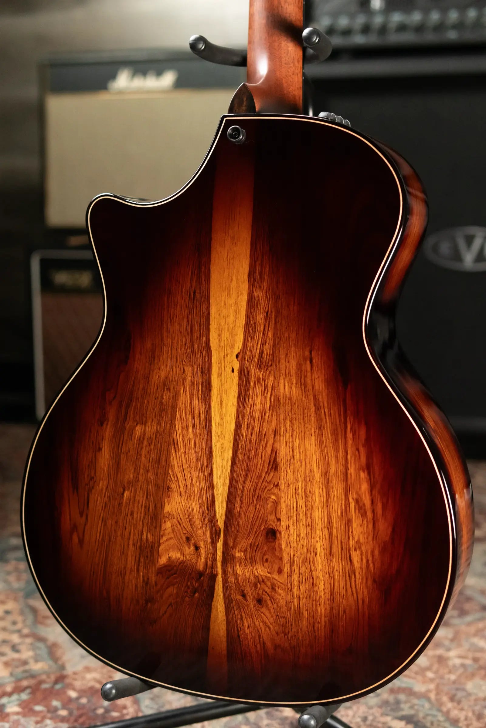 Taylor Builder's Edition 814ce Grand Auditorium Redwood/Honduran Rosewood Acoustic/Electric Guitar with Hardshell Case