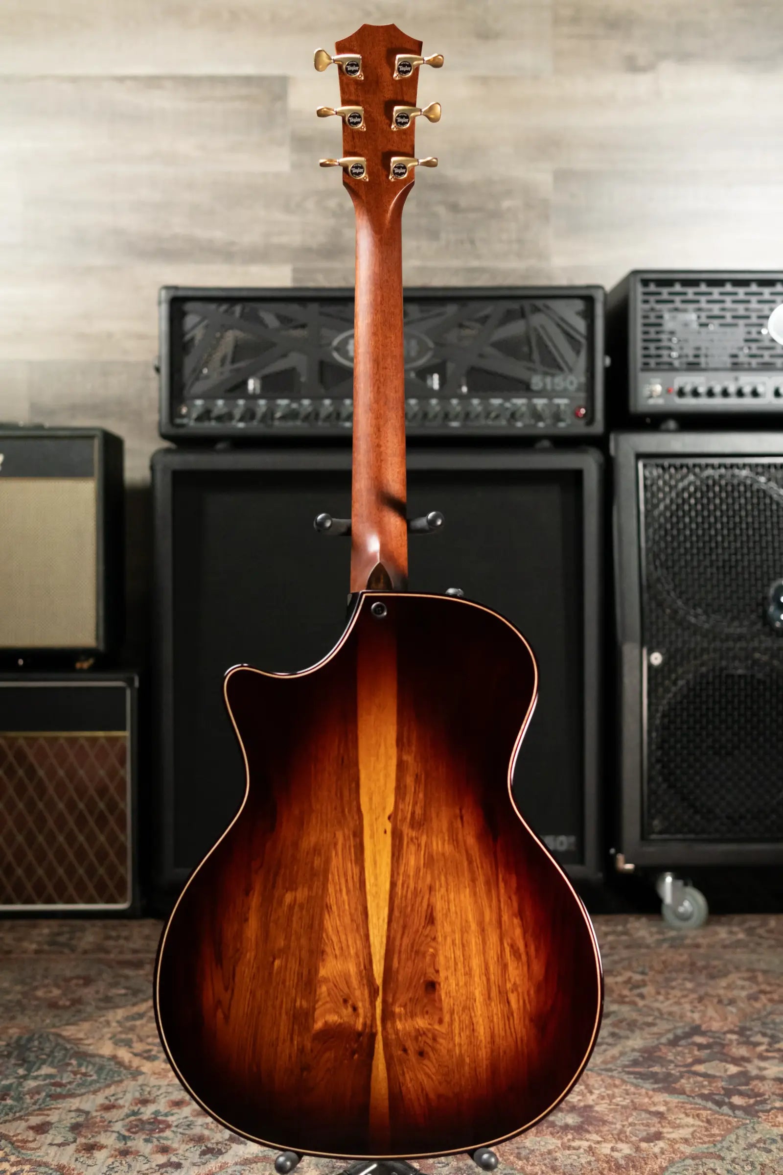 Taylor Builder's Edition 814ce Grand Auditorium Redwood/Honduran Rosewood Acoustic/Electric Guitar with Hardshell Case