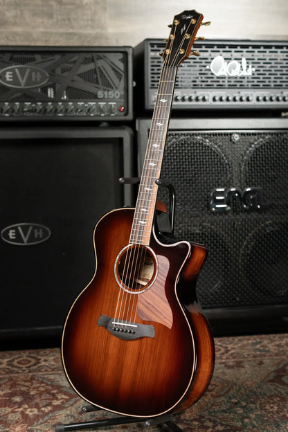 Taylor Builder's Edition 814ce Grand Auditorium Redwood/Honduran Rosewood Acoustic/Electric Guitar with Hardshell Case
