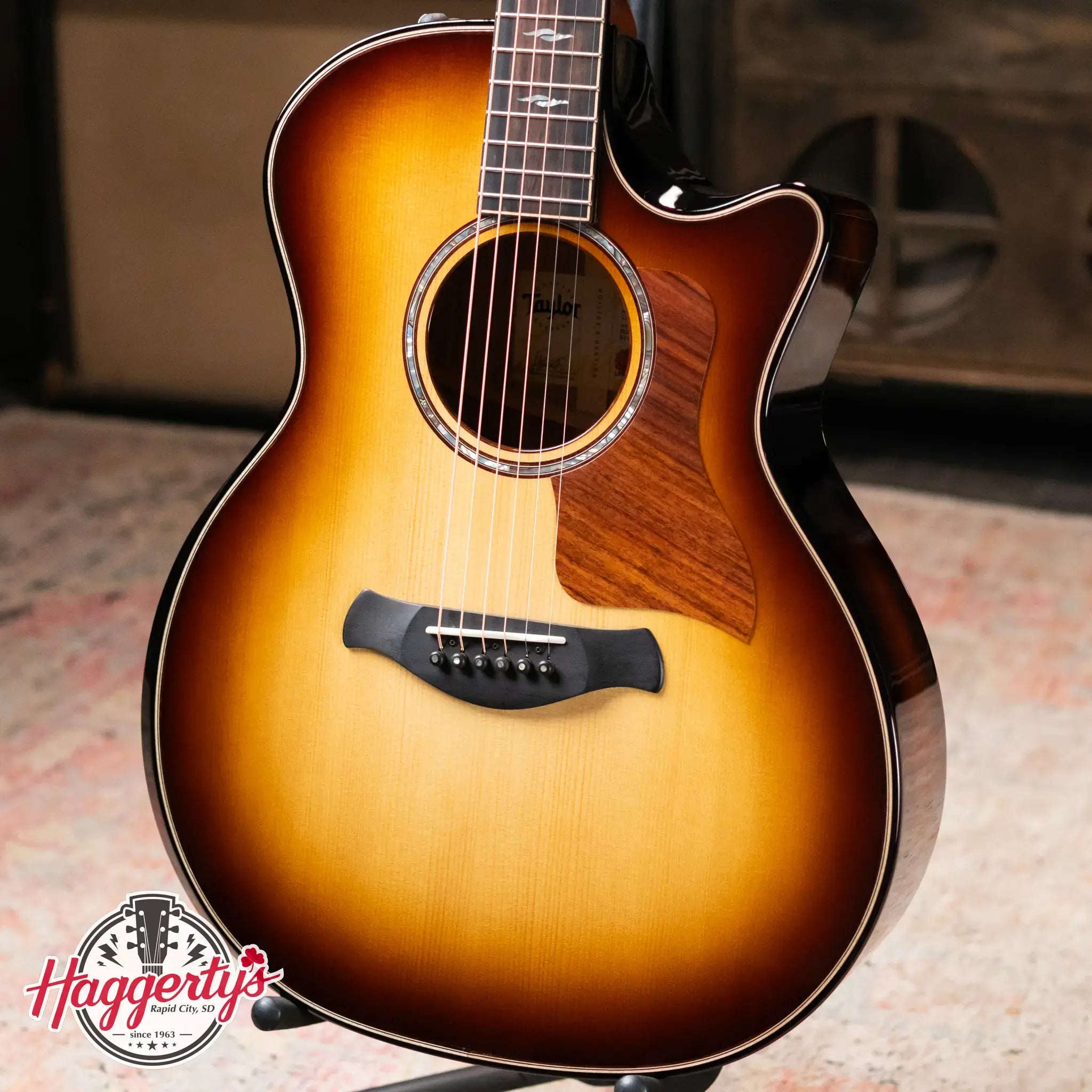 Taylor Builder's Edition 814ce Honduran Rosewood Grand Auditorium Acoustic/Electric Guitar with Hardshell Case - Factory Demo