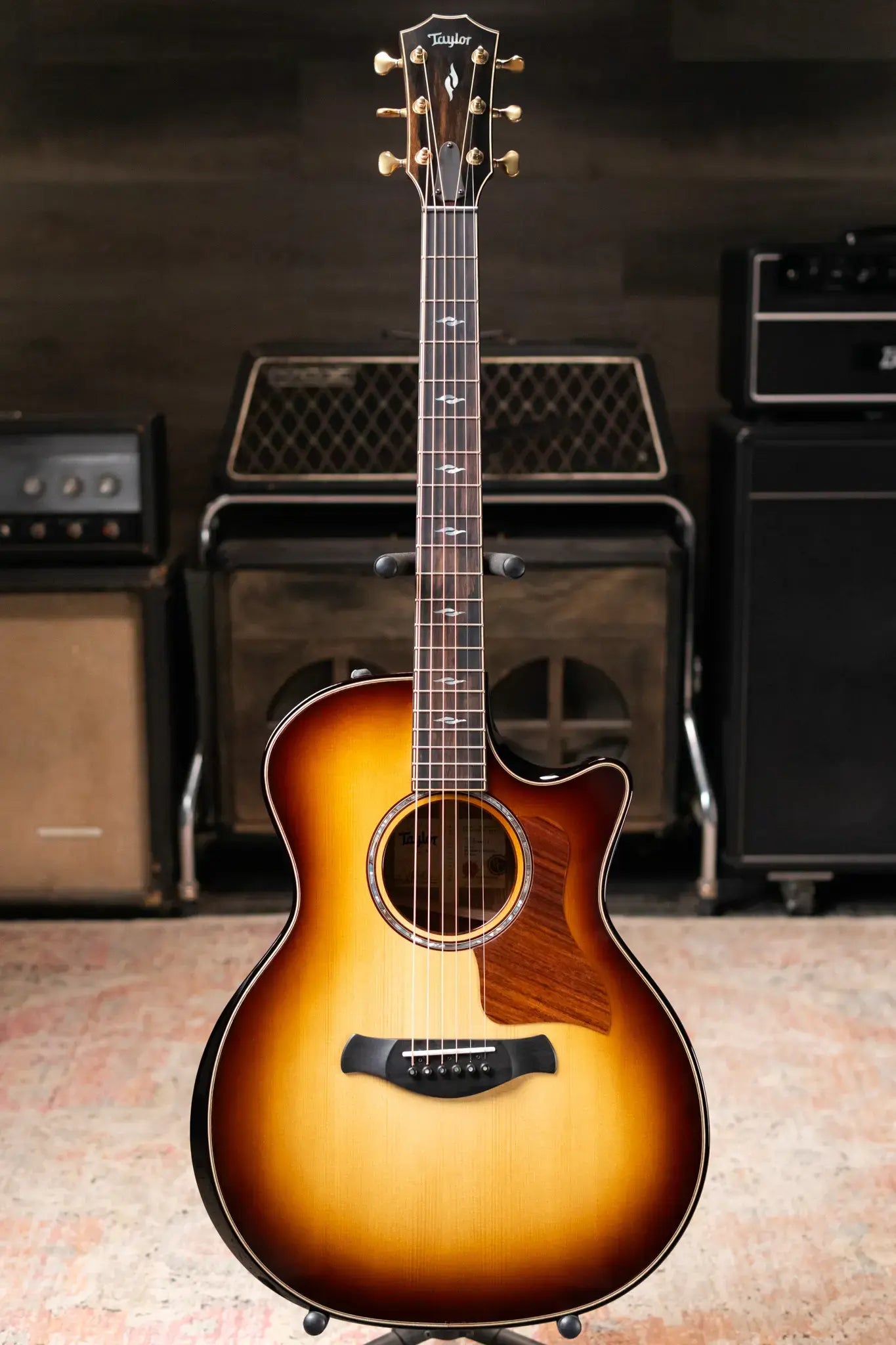 Taylor Builder's Edition 814ce Honduran Rosewood Grand Auditorium Acoustic/Electric Guitar with Hardshell Case - Factory Demo