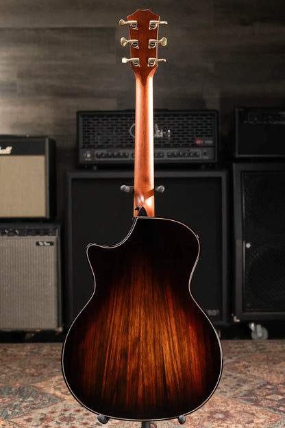 Taylor (1 of 42) Builder's Edition 814ce LTD Grand Auditorium Acoustic/Electric Guitar - Macassar Ebony with Hardshell Case