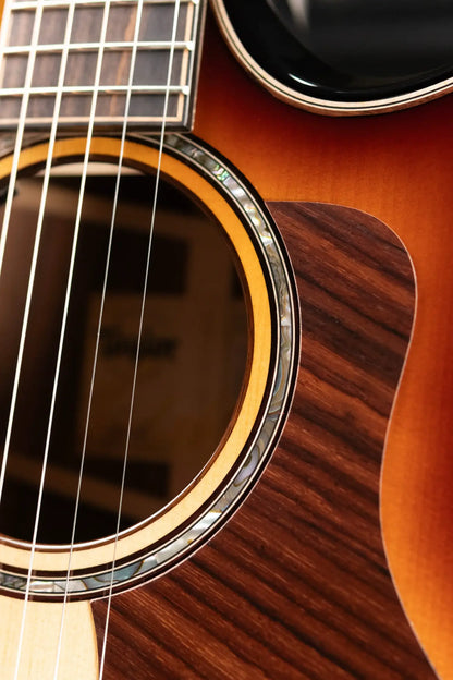 Taylor (1 of 42) Builder's Edition 814ce LTD Grand Auditorium Acoustic/Electric Guitar - Macassar Ebony with Hardshell Case