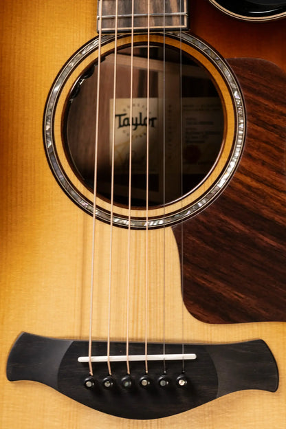 Taylor (1 of 42) Builder's Edition 814ce LTD Grand Auditorium Acoustic/Electric Guitar - Macassar Ebony with Hardshell Case