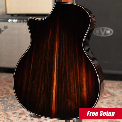 Taylor (1 of 42) Builder's Edition 814ce LTD Grand Auditorium Acoustic/Electric Guitar - Macassar with Hardshell Case