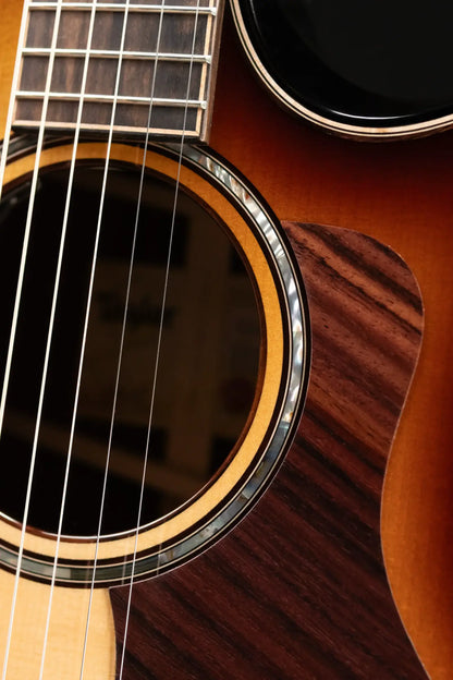 Taylor (1 of 42) Builder's Edition 814ce LTD Grand Auditorium Acoustic/Electric Guitar - Macassar with Hardshell Case