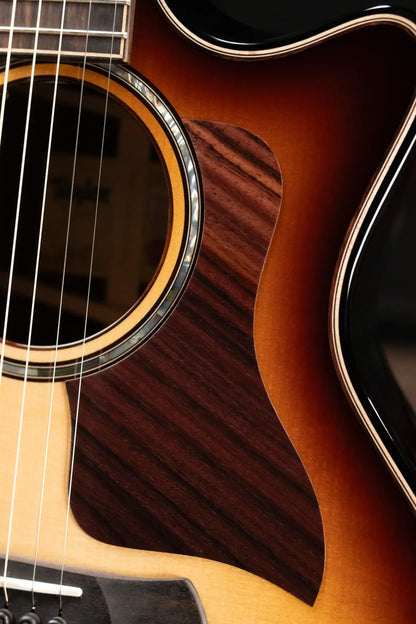 Taylor (1 of 42) Builder's Edition 814ce LTD Grand Auditorium Acoustic/Electric Guitar - Macassar with Hardshell Case