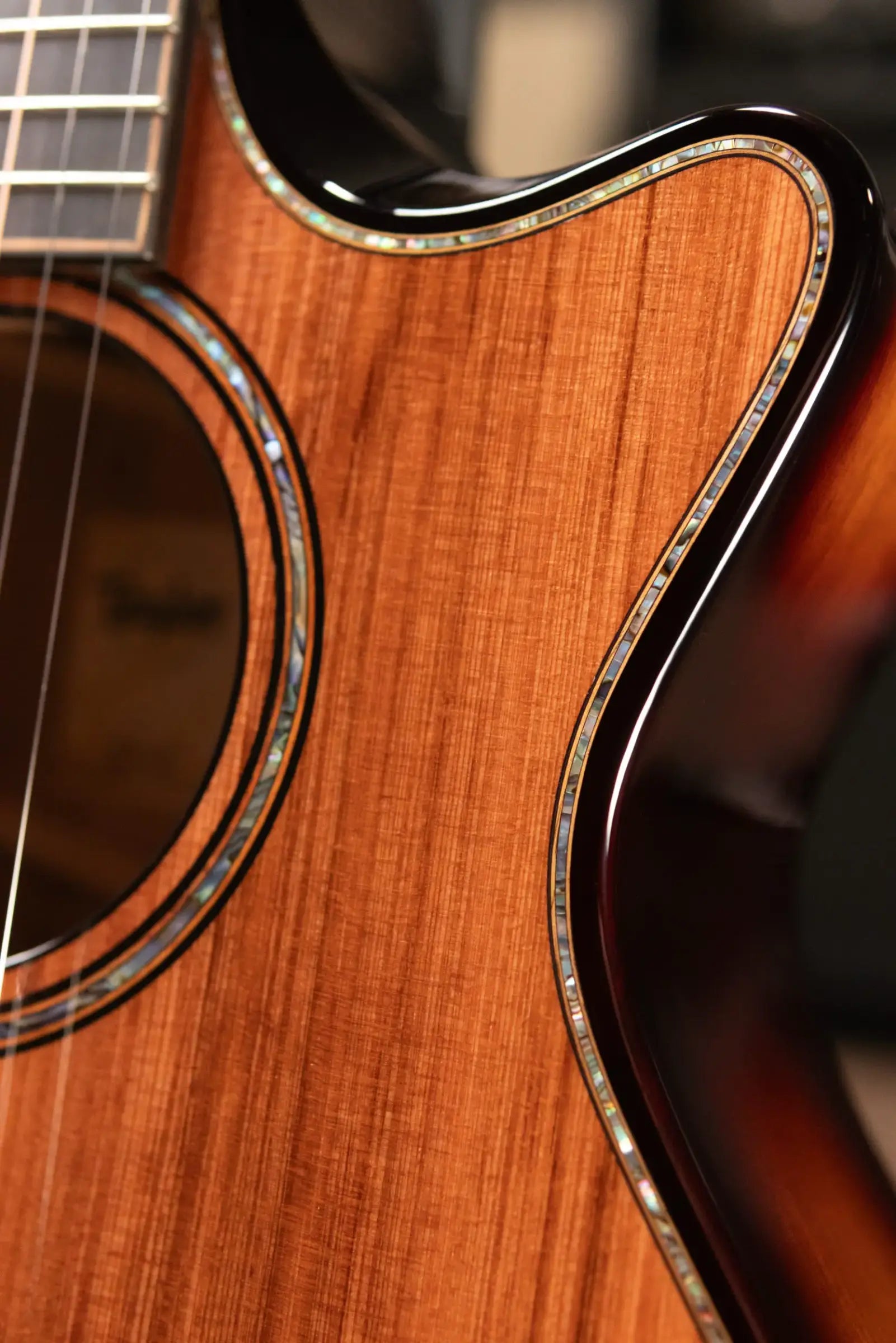 Taylor Builder's Edition 912ce Grand Concert Acoustic/Electric Guitar - Sinker Redwood/Honduran Rosewood with Hardshell Case
