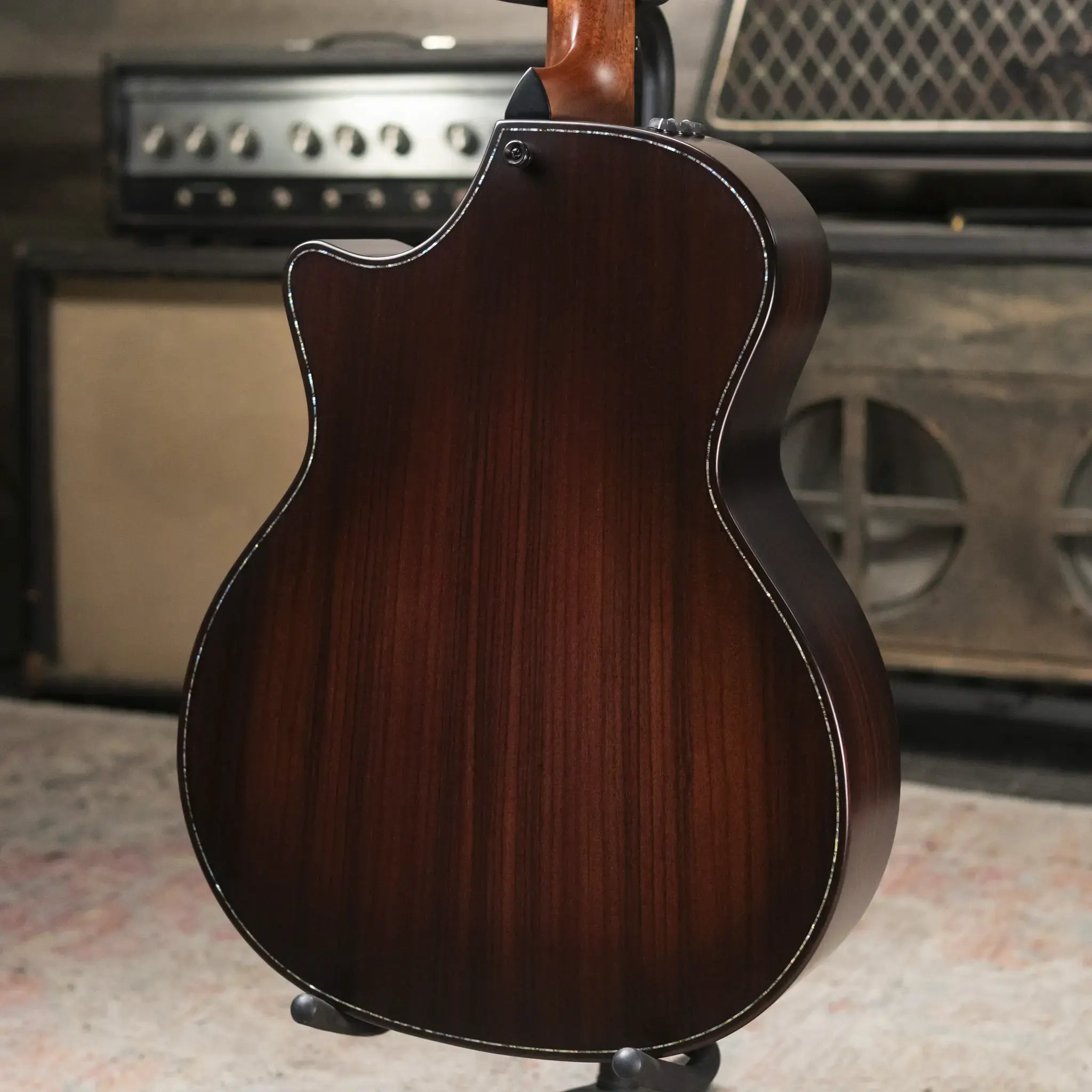 Taylor Builder's Edition 914ce Grand Auditorium Acoustic/Electric Guitar - Wild Honey Burst with Hardshell Case