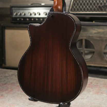 Taylor Builder's Edition 914ce Grand Auditorium Acoustic/Electric Guitar - Wild Honey Burst with Hardshell Case