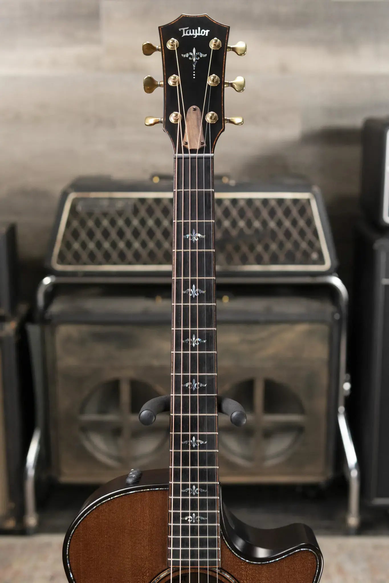 Taylor Builder's Edition 914ce Grand Auditorium Acoustic/Electric Guitar - Wild Honey Burst with Hardshell Case