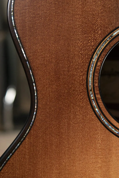 Taylor Builder's Edition 914ce Grand Auditorium Acoustic/Electric Guitar - Wild Honey Burst with Hardshell Case