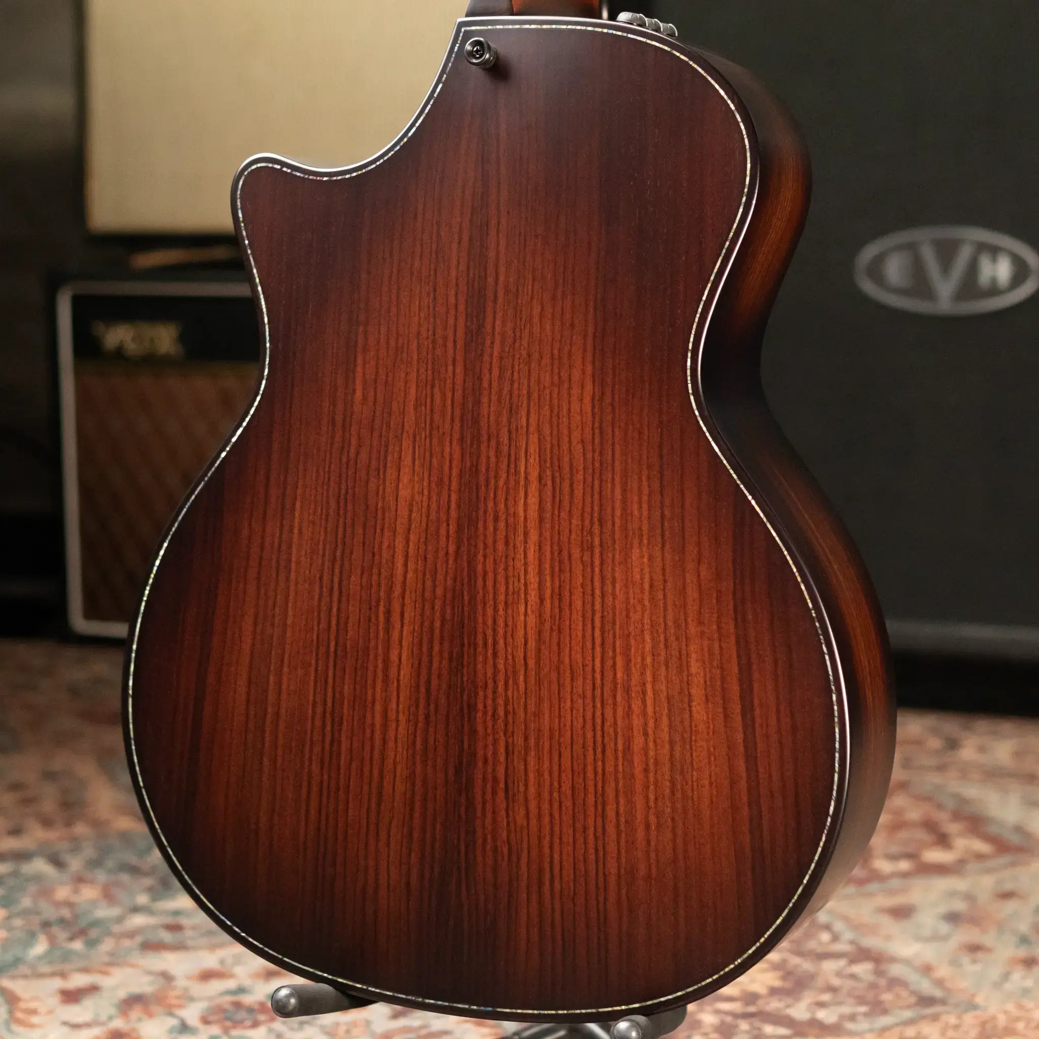 Taylor Builder's Edition 914ce Grand Auditorium Acoustic/Electric Guitar - Wild Honey Burst with Hardshell Case - Factory Demo