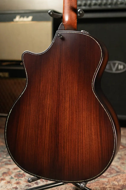 Taylor Builder's Edition 914ce Grand Auditorium Acoustic/Electric Guitar - Wild Honey Burst with Hardshell Case - Factory Demo