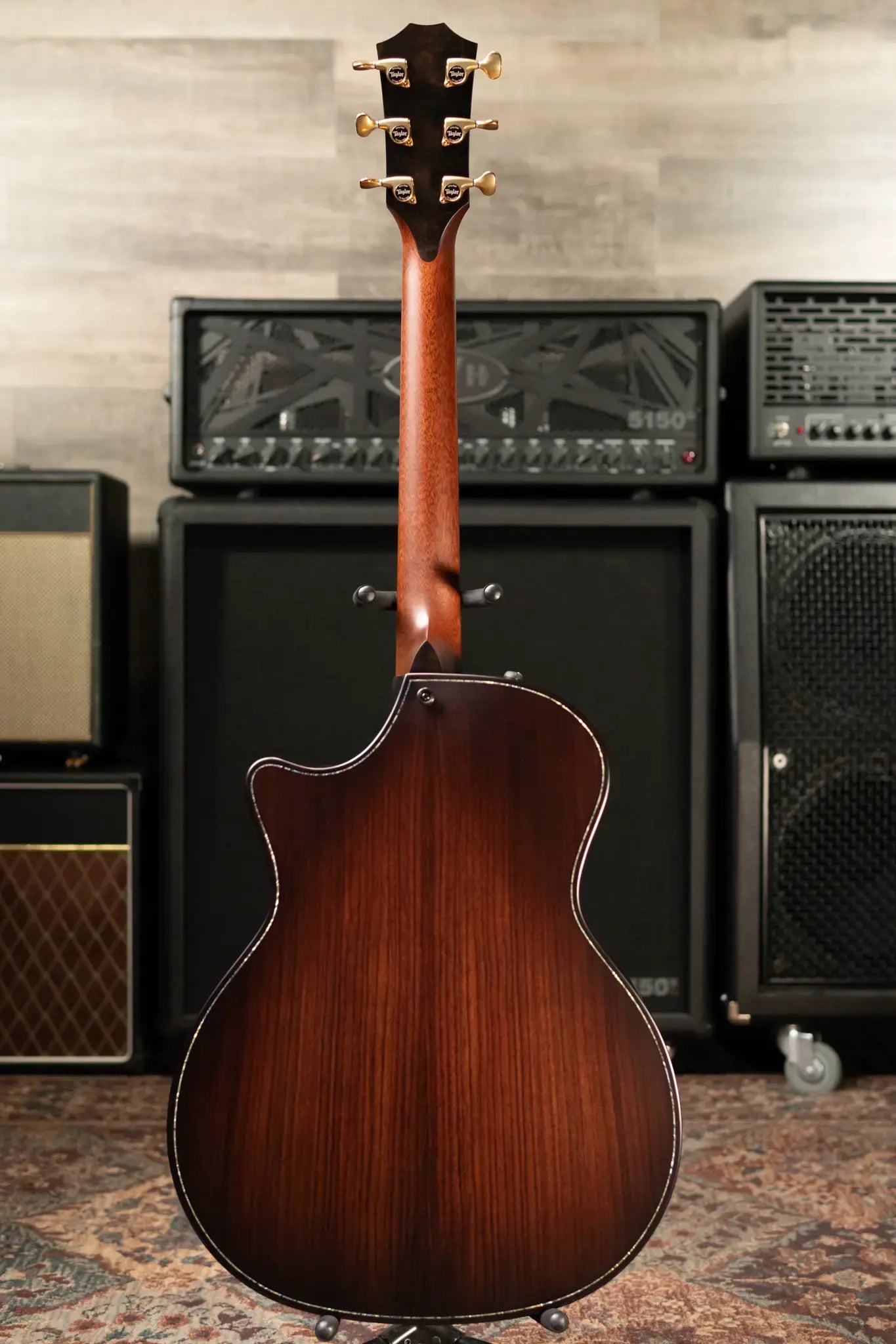 Taylor Builder's Edition 914ce Grand Auditorium Acoustic/Electric Guitar - Wild Honey Burst with Hardshell Case - Factory Demo