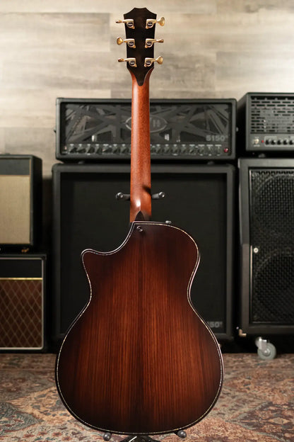 Taylor Builder's Edition 914ce Grand Auditorium Acoustic/Electric Guitar - Wild Honey Burst with Hardshell Case - Factory Demo