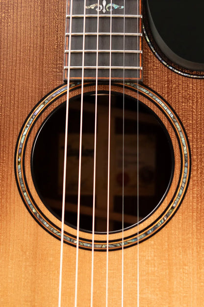 Taylor Builder's Edition 914ce Grand Auditorium Acoustic/Electric Guitar - Wild Honey Burst with Hardshell Case - Factory Demo