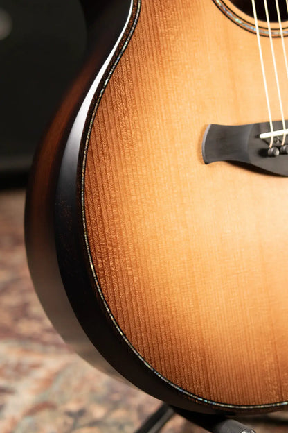 Taylor Builder's Edition 914ce Grand Auditorium Acoustic/Electric Guitar - Wild Honey Burst with Hardshell Case - Factory Demo