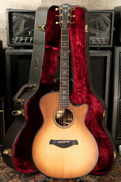 Taylor Builder's Edition 914ce Grand Auditorium Acoustic/Electric Guitar - Wild Honey Burst with Hardshell Case - Factory Demo