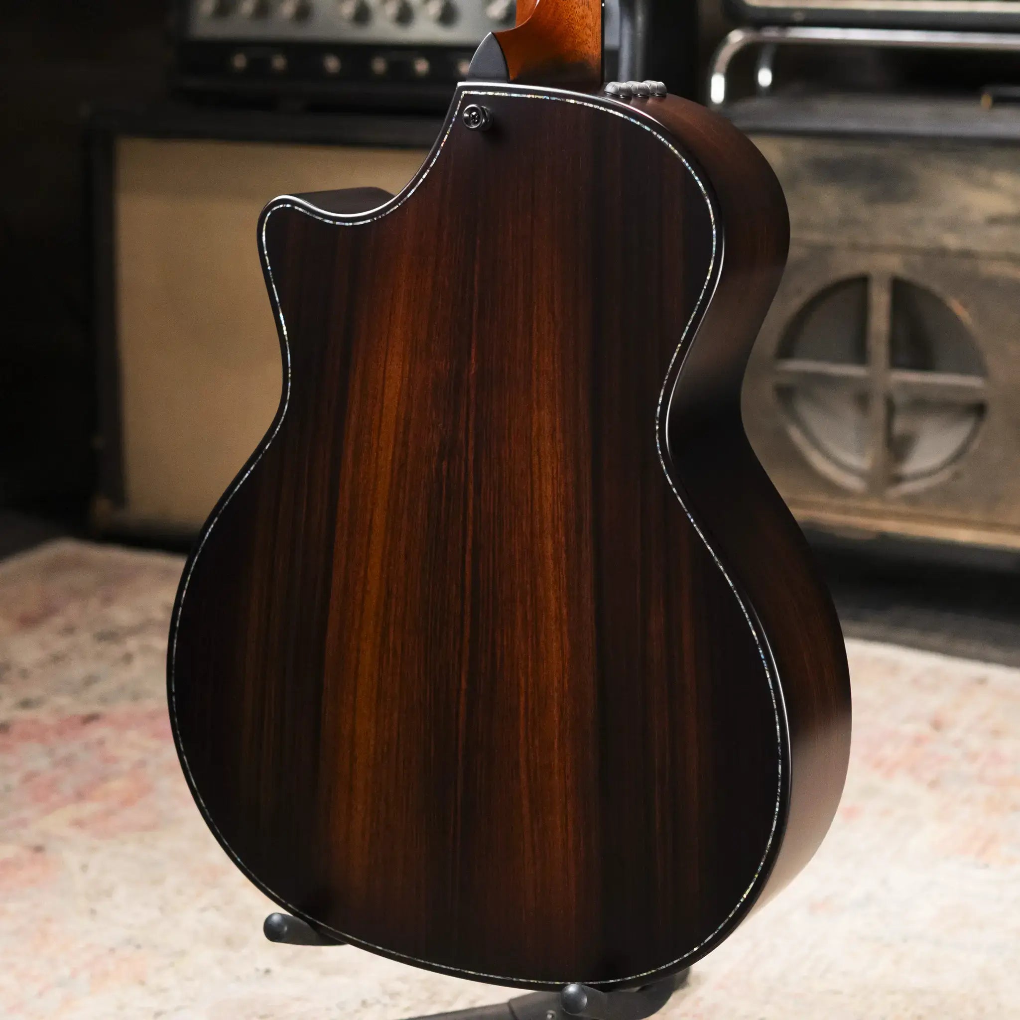Taylor Builder's Edition 914ce Grand Auditorium Acoustic/Electric Guitar - Wild Honey Burst with Hardshell Case