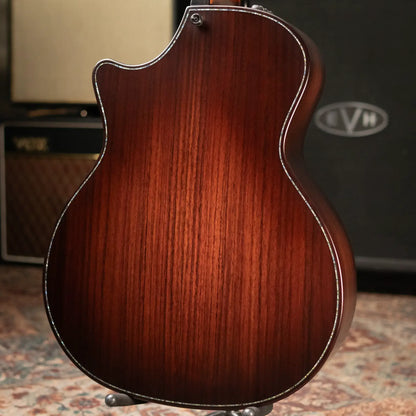 Taylor Builder's Edition 914ce Grand Auditorium Acoustic/Electric Guitar - Wild Honey Burst with Hardshell Case - Floor Demo