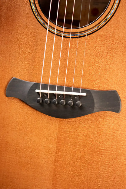 Taylor Builder's Edition 914ce Grand Auditorium Acoustic/Electric Guitar - Wild Honey Burst with Hardshell Case - Floor Demo
