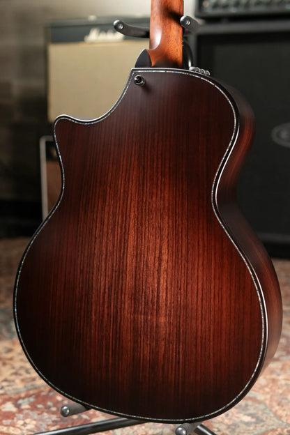 Taylor Builder's Edition 914ce Grand Auditorium Acoustic/Electric Guitar - Wild Honey Burst with Hardshell Case - Floor Model Demo
