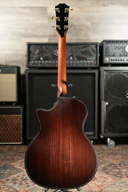 Taylor Builder's Edition 914ce Grand Auditorium Acoustic/Electric Guitar - Wild Honey Burst with Hardshell Case - Floor Model Demo