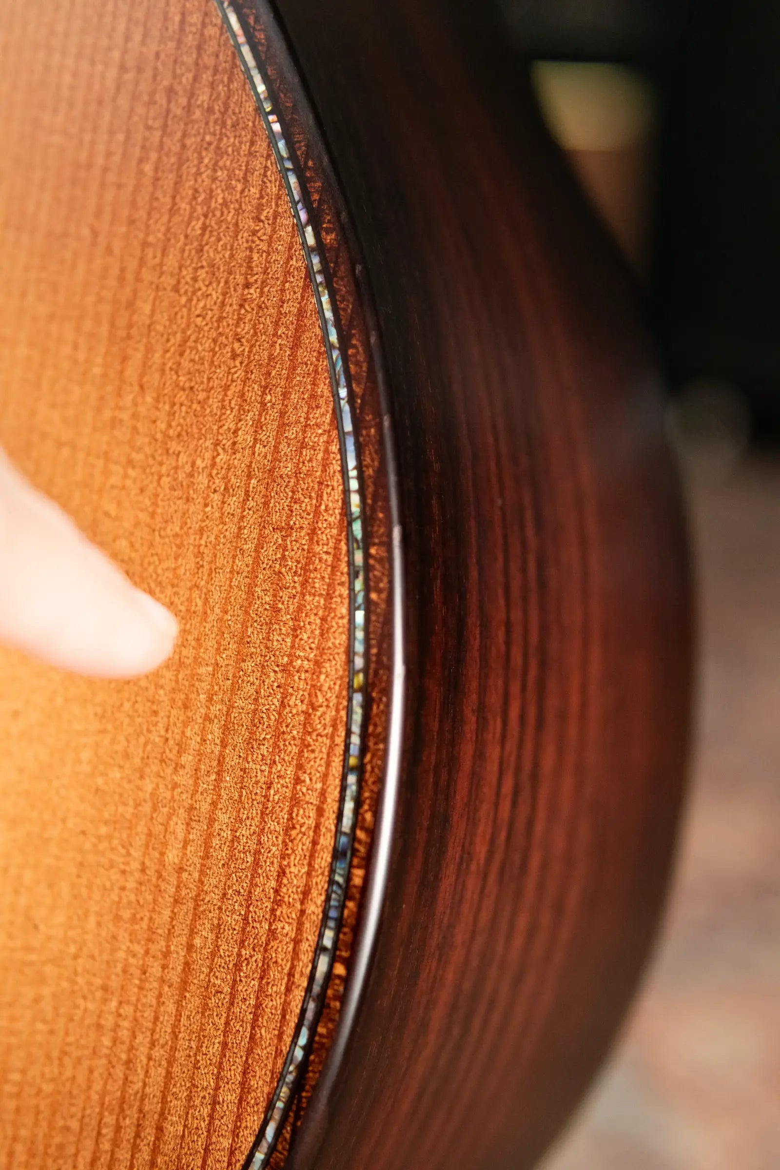 Taylor Builder's Edition 914ce Grand Auditorium Acoustic/Electric Guitar - Wild Honey Burst with Hardshell Case - Floor Model Demo