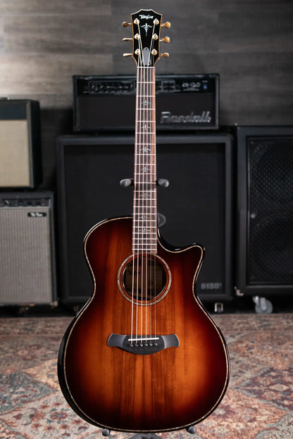 Taylor Builder's Edition 914ce LTD Macassar Ebony Grand Auditorium Acoustic/Electric Guitar with Hardshell Case