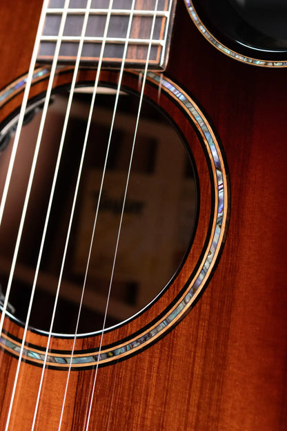 Taylor Builder's Edition 914ce LTD Macassar Ebony Grand Auditorium Acoustic/Electric Guitar with Hardshell Case