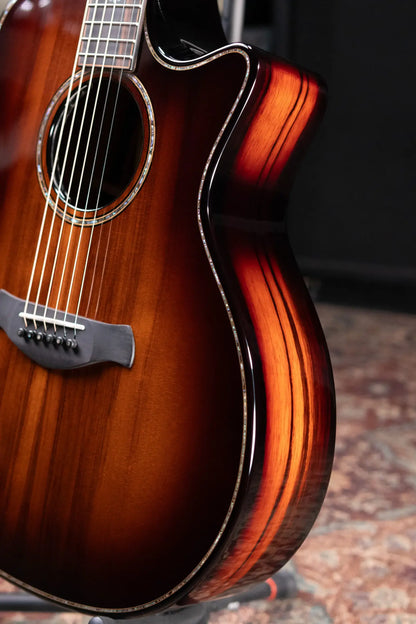 Taylor Builder's Edition 914ce LTD Macassar Ebony Grand Auditorium Acoustic/Electric Guitar with Hardshell Case