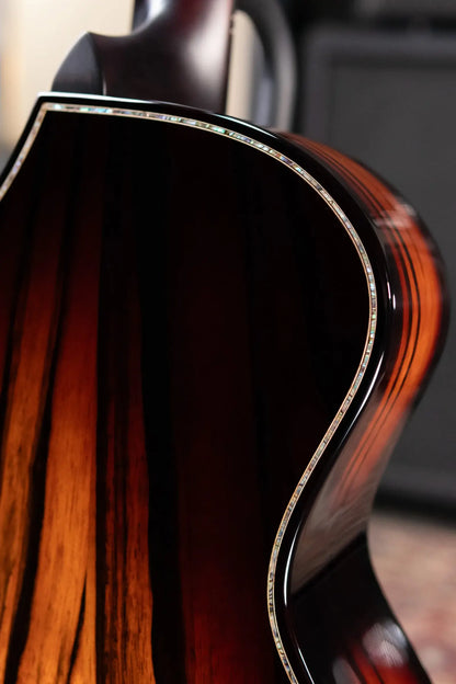 Taylor Builder's Edition 914ce LTD Macassar Ebony Grand Auditorium Acoustic/Electric Guitar with Hardshell Case