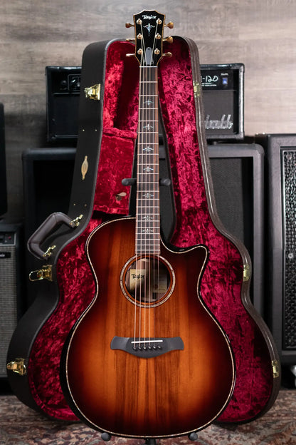 Taylor Builder's Edition 914ce LTD Macassar Ebony Grand Auditorium Acoustic/Electric Guitar with Hardshell Case