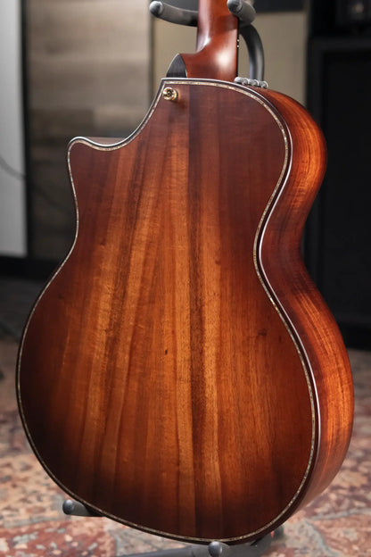 Taylor Builder's Edition K14ce Acoustic-Electric Guitar - Natural with Hardshell Case - Used