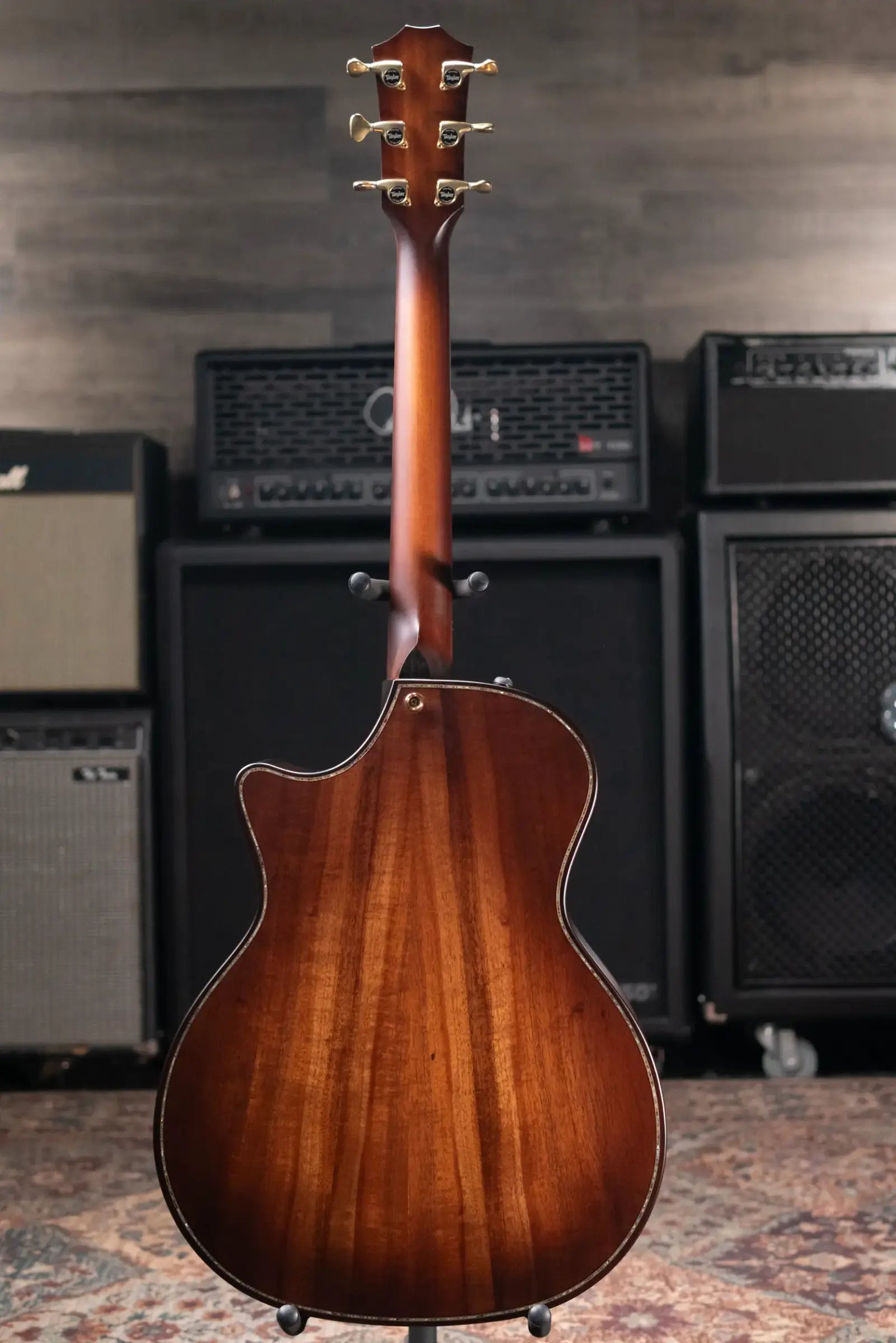 Taylor Builder's Edition K14ce Acoustic-Electric Guitar - Natural with Hardshell Case - Used