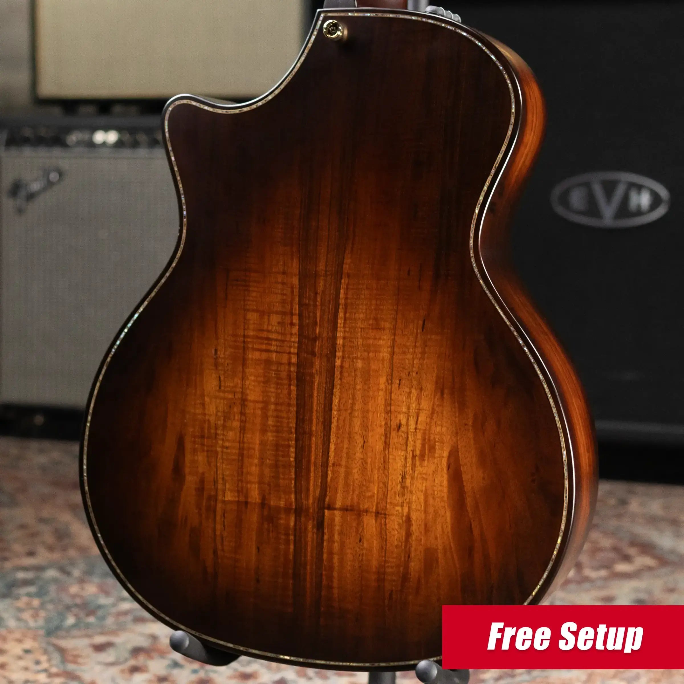 Taylor Builder's Edition K24ce Grand Auditorium Acoustic/Electric Guitar with Hardshell Case