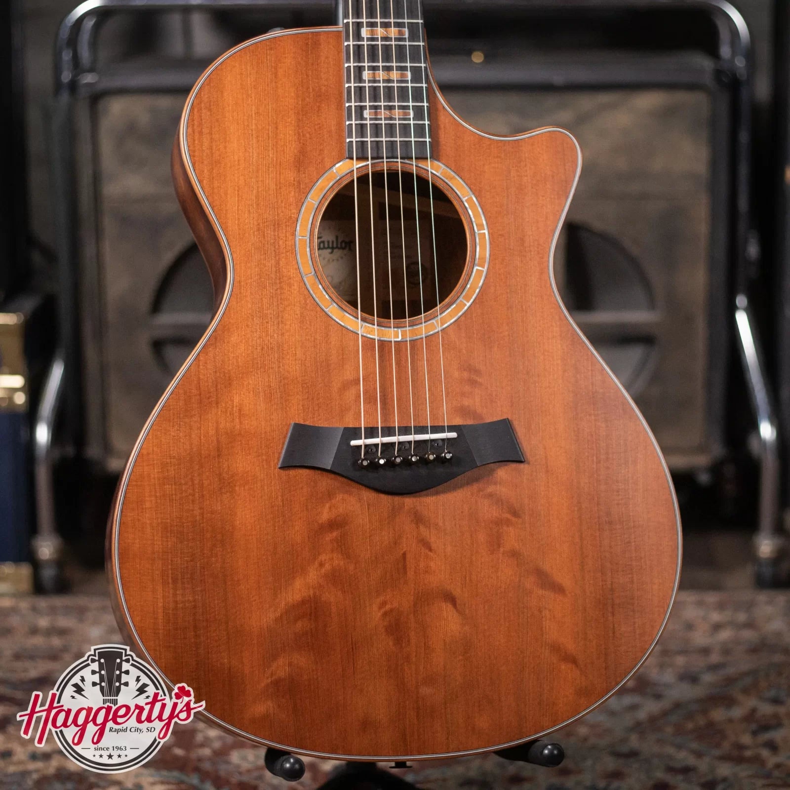 Taylor Custom Catch 2023 C12ce #39 Grand Concert Koa/Sinker Redwood with Hardshell Case