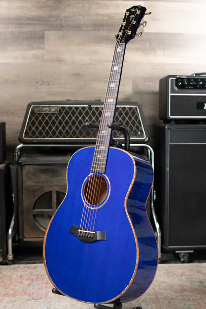 Taylor C18e Custom Grand Orchestra Quilted Maple Acoustic/Electric Guitar with Hardshell Case