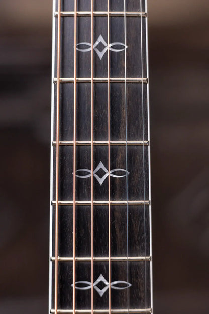 Taylor Custom Shop 614ce Grand Auditorium Acoustic/Electric - Transparent Black with Hardshell Case