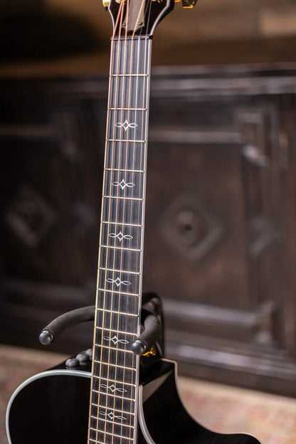 Taylor Custom Shop 614ce Grand Auditorium Acoustic/Electric - Transparent Black with Hardshell Case