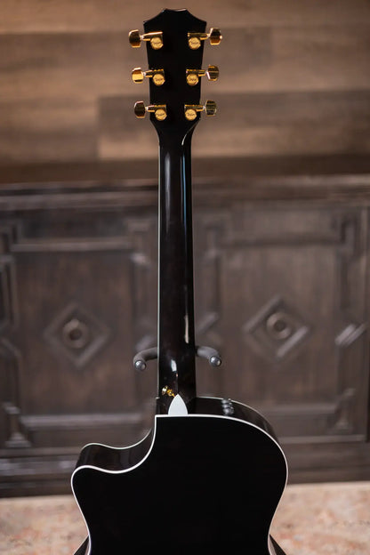 Taylor Custom Shop 614ce Grand Auditorium Acoustic/Electric - Transparent Black with Hardshell Case