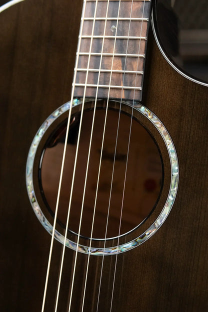 Taylor Custom Shop Grand Auditorium Acoustic/Electric - Maple/Sinker Cypress with Hardshell Case