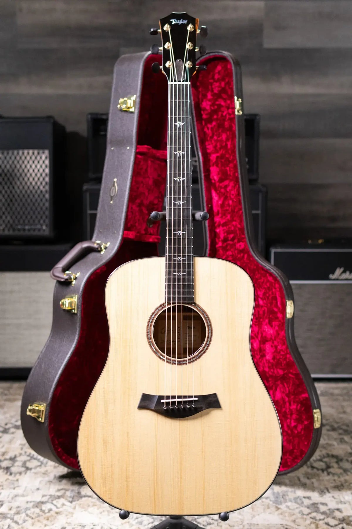 Taylor Custom Legacy K10 LTD (1 of 52) Dreadnought Acoustic Guitar - Koa/Engelmann with Hardshell Case