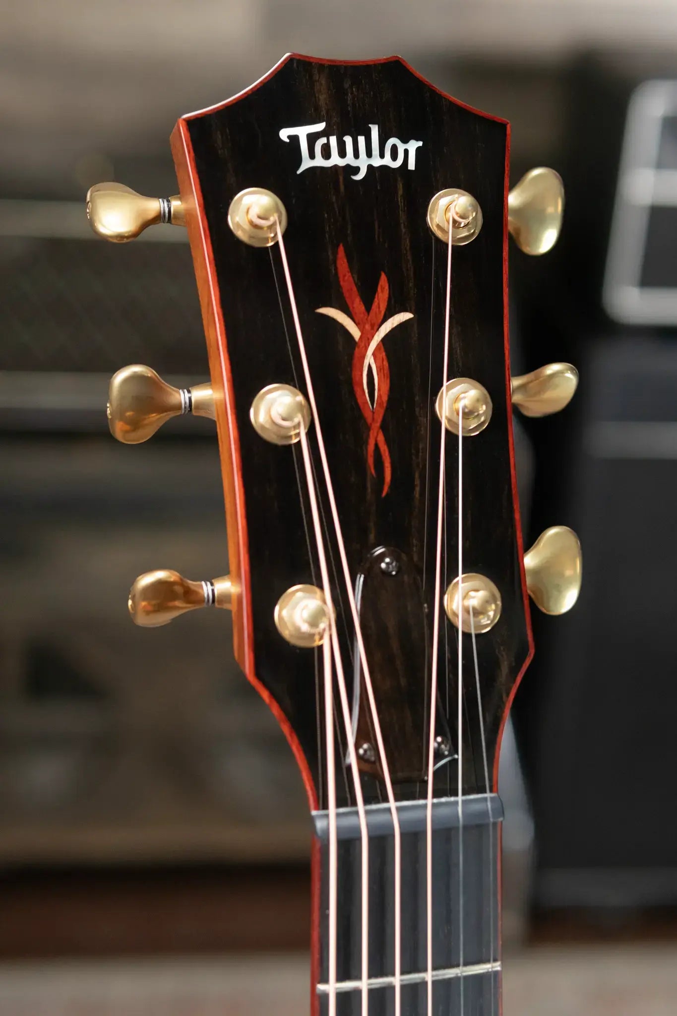Taylor Custom Shop Master Grade Koa Grand Auditorium Acoustic/Electric Guitar with Hardshell Case - Used