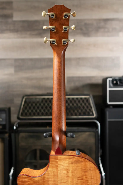Taylor Custom Shop Master Grade Koa Grand Auditorium Acoustic/Electric Guitar with Hardshell Case - Used