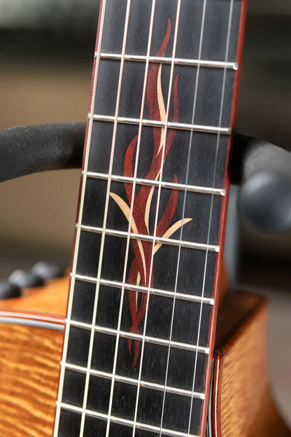 Taylor Custom Shop Master Grade Koa Grand Auditorium Acoustic/Electric Guitar with Hardshell Case - Used