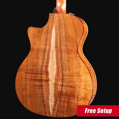 Taylor Custom Shop #12685 Grand Auditorium Acoustic/Electric Guitar with Hardshell Case