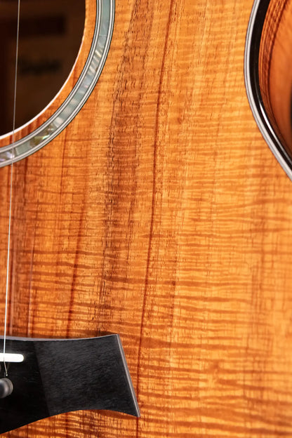 Taylor Custom Shop #12940 GA-9 9-String Grand Auditorium Acoustic/Electric Guitar - Hand Selected AA Koa with Hardshell Case