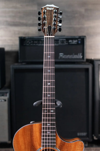Taylor Custom Shop #12940 GA-9 9-String Grand Auditorium Acoustic/Electric Guitar - Hand Selected AA Koa with Hardshell Case